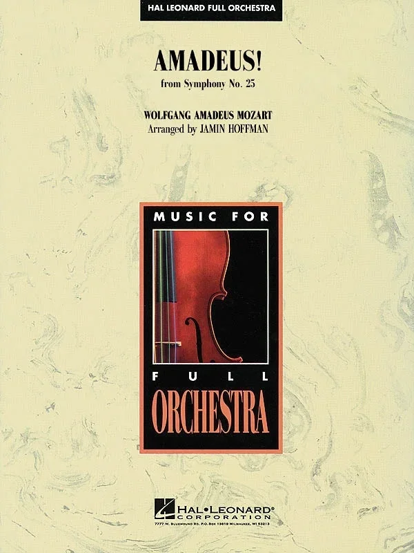Amadeus Hal Leonard Full Orchestra 3-4 (Music Score/Parts)