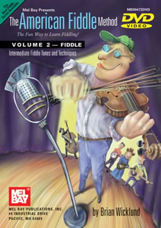 American Fiddle Method Vol 2 DVD (DVD Only)