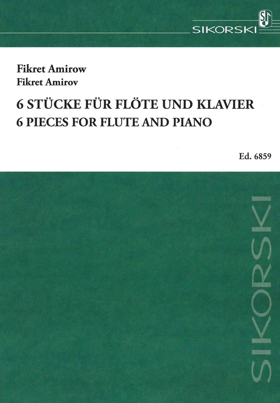 Amirov: 6 Pieces Flute and Piano