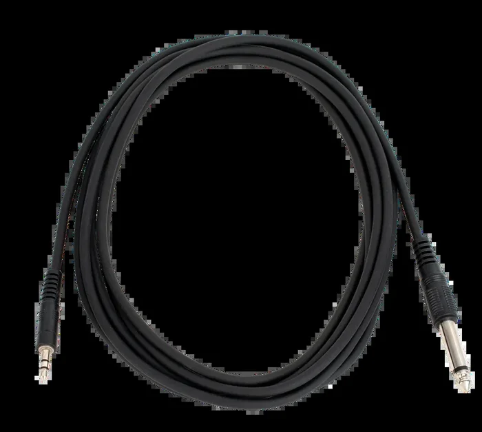 AMS 10ft 3.5mm Stereo Male to 6.3mm Mono Male Cable