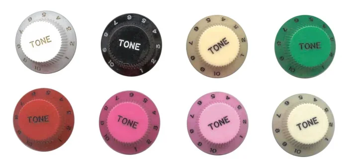 AMS SC82TR Tone Knob Sc Style Red