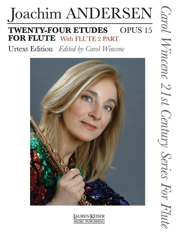 Andersen – 24 Etudes For Flute Op 15 (Pod) (Softcover Book)