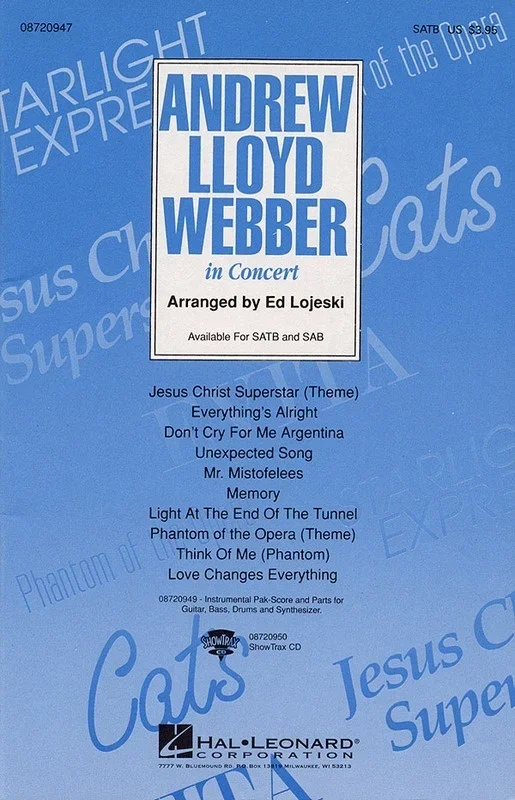 Andrew Webber Concert Instrumental Pak C (Set of Parts)