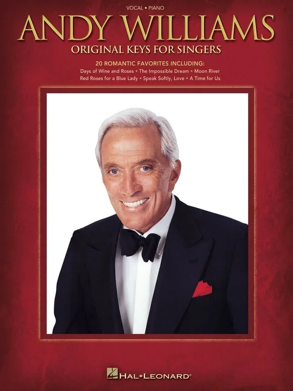 Andy Williams Original Keys For Singers (Softcover Book)