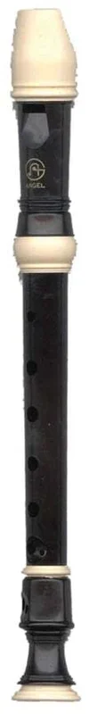 Angel A501N Sopranino Recorder 3 Piece F Plastic Dark Brown
