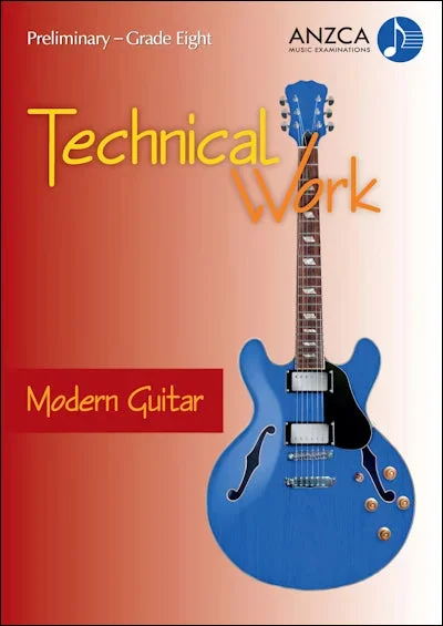 ANZCA Technical Work – Modern Guitar