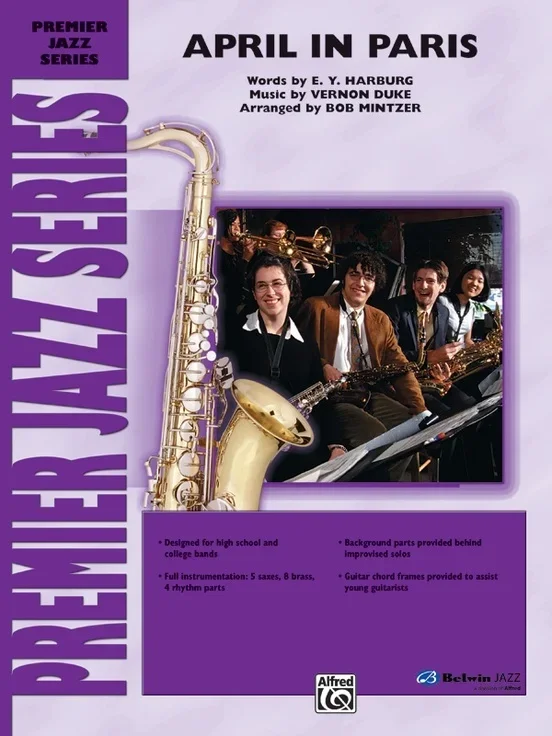 April In Paris Junior Ensemble Gr 4.5 Score