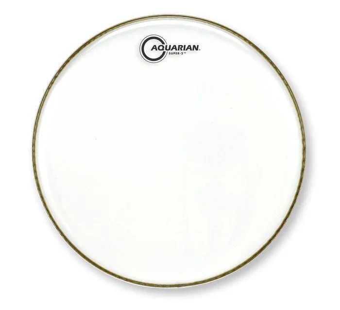 Aquarian 08 Inch Drum Head Clear 2 Ply S2-8