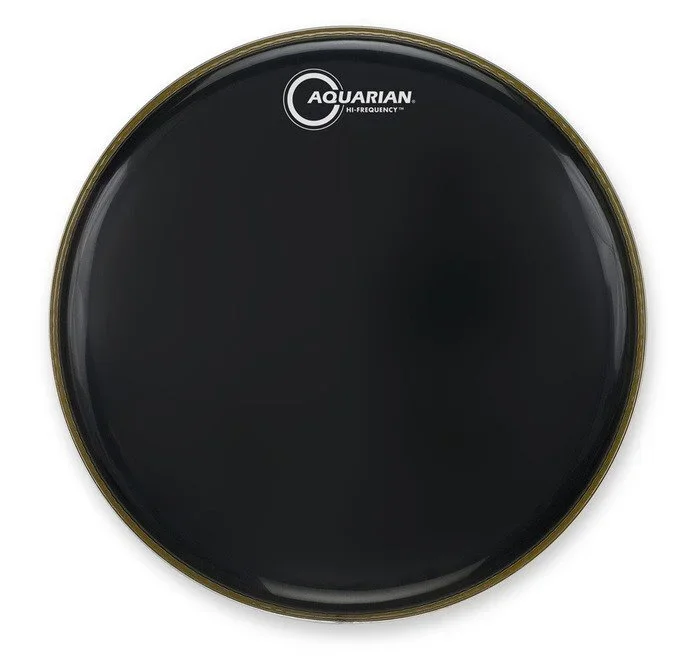 Aquarian 13 Inch Drum Head Black Gloss Single Ply HF13BK