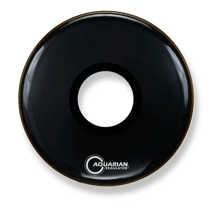 Aquarian RPT22BK Regulator Large 7 Black Drumhead