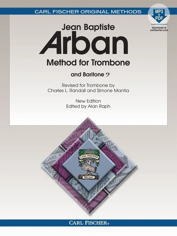 Arban – Method For Trombone Bc New Edition Book/Online Audio