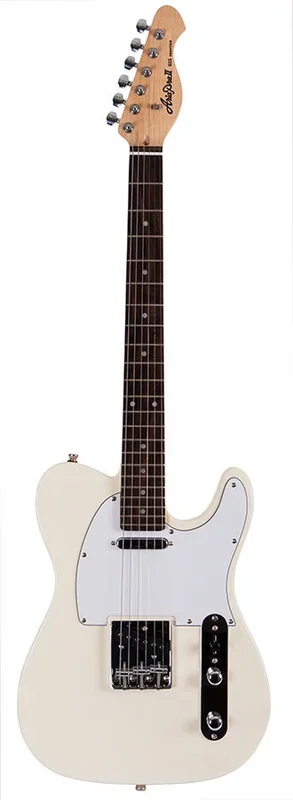 Aria 615 Frontier Series Electric Guitar in Ivory