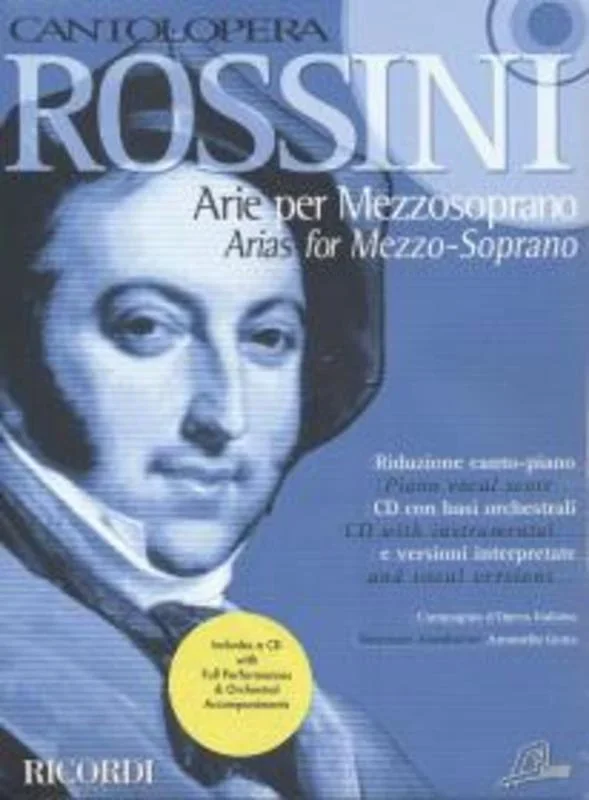 Arie Per Mezzo Soprano Cantolopera Book/CD