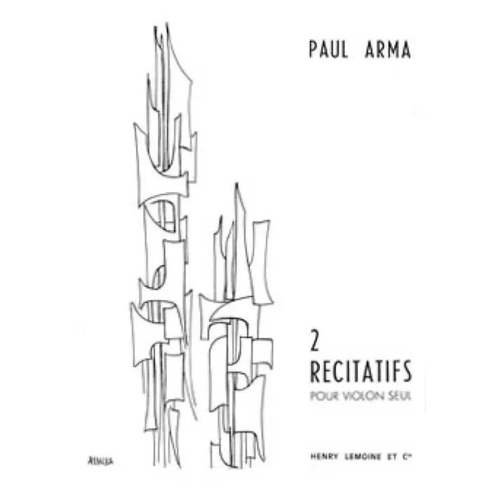 Arma, Paul – Récitatifs (2)