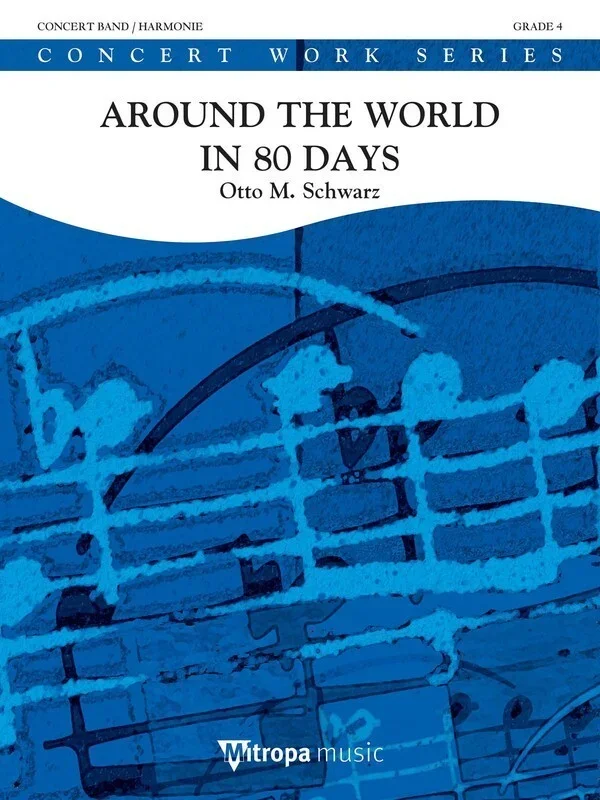 Around The World In 80 Days Concert Band 5 Score/Parts