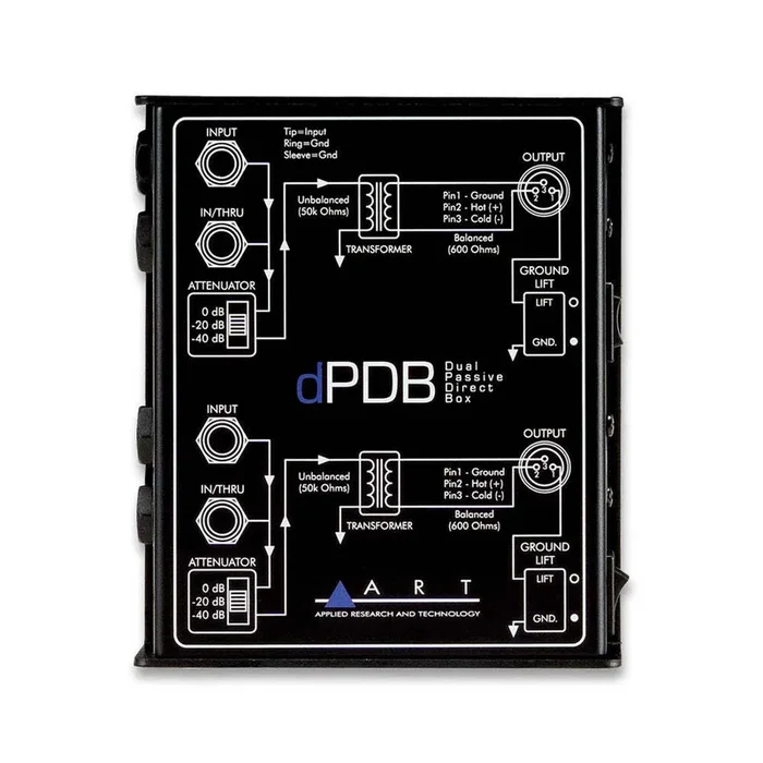 ART dPDB Dual Passive Direct Box
