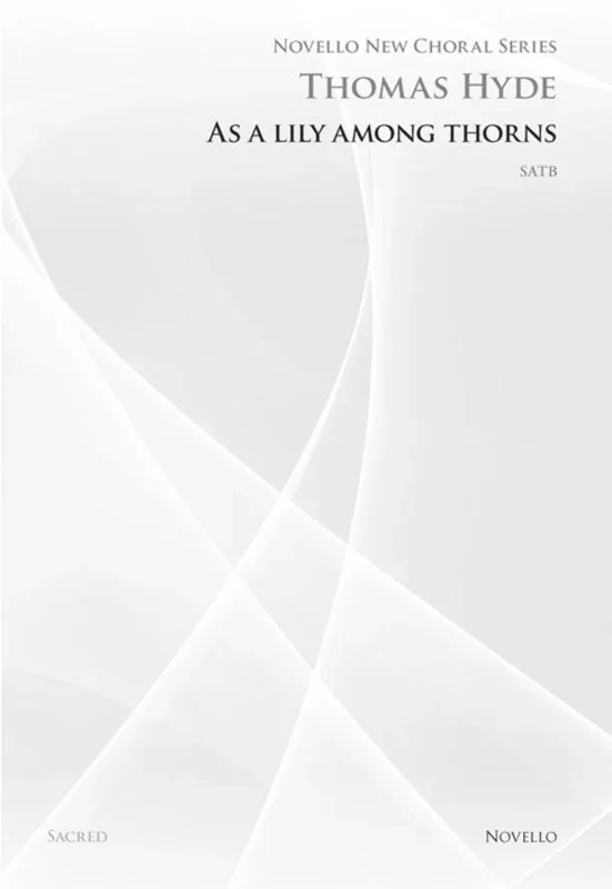 As A Lily Among Thorns SATB