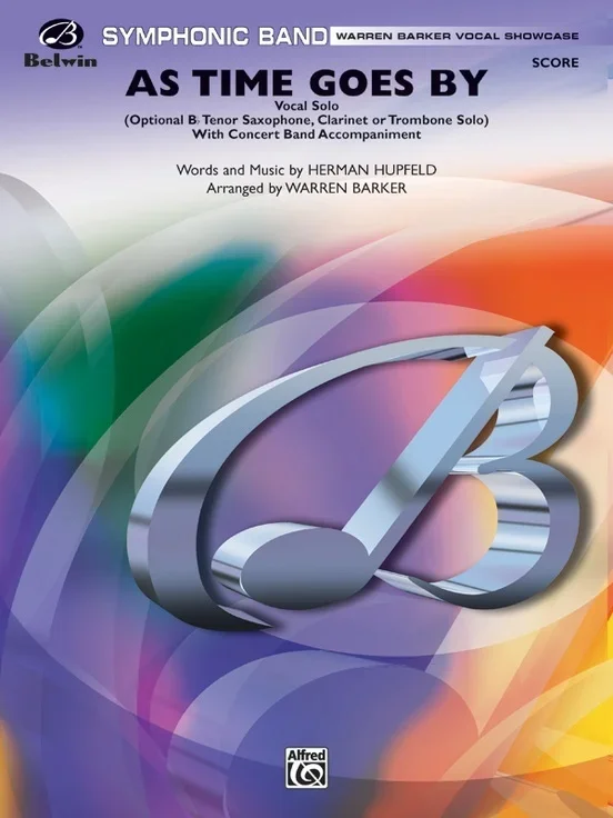 As Time Goes By Concert Band Gr 5 Conductor Score
