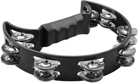 Ashton HNT16SBK Hand Tambourine