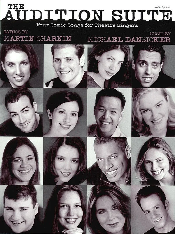 Audition Suite Four Comic Songs Theatre Singers (Softcover Book)