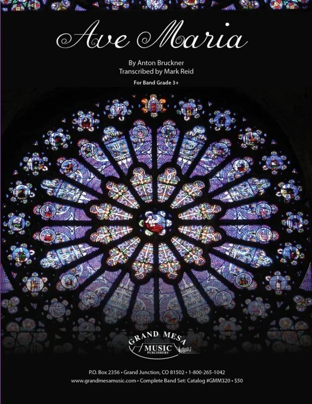 Ave Maria Concert Band 3 Score Book