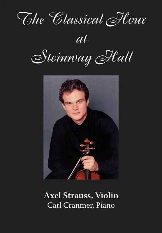 Axel Strouse At Steinway Hall Violin DVD (DVD Only)