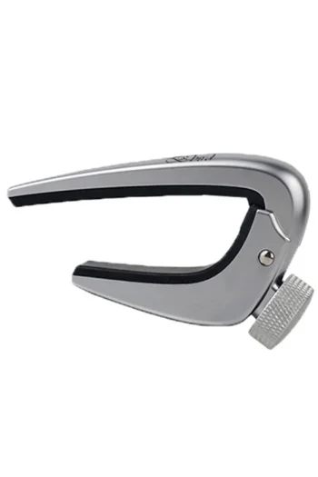 B-Bird BA01 Acoustic Curved Guitar Capo – Brushed Alloy