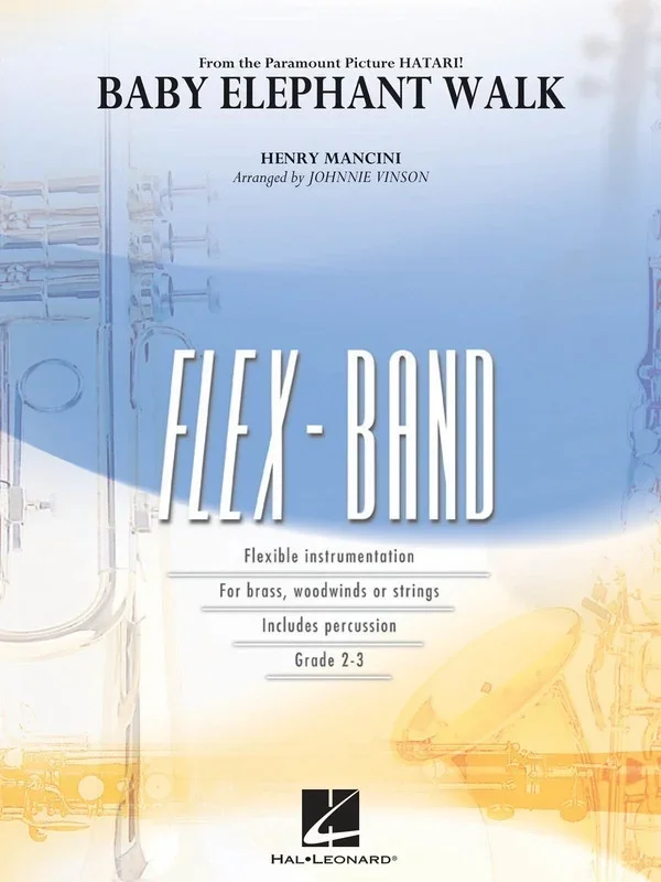 Baby Elephant Walk Flex Band 2-3 (Music Score/Parts)
