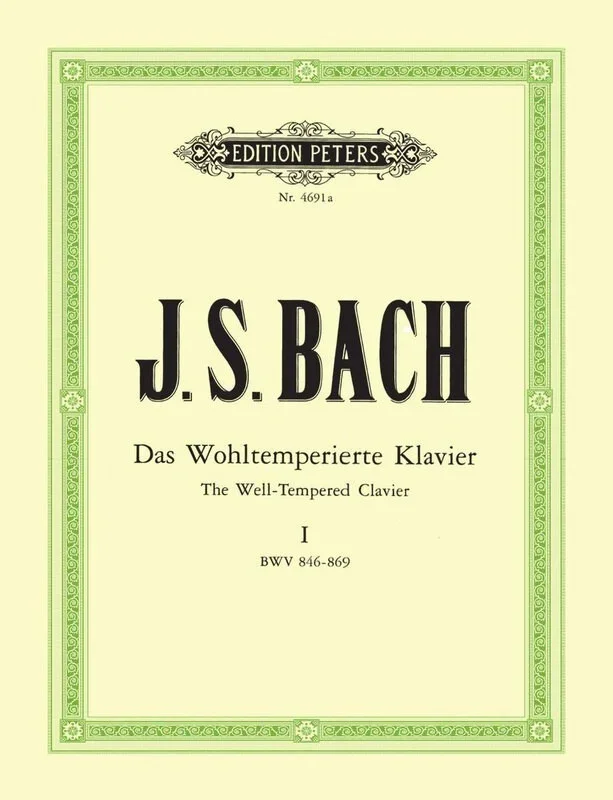 Bach – 48 Preludes And Fugues Vol 1 Urtext (Softcover Book)