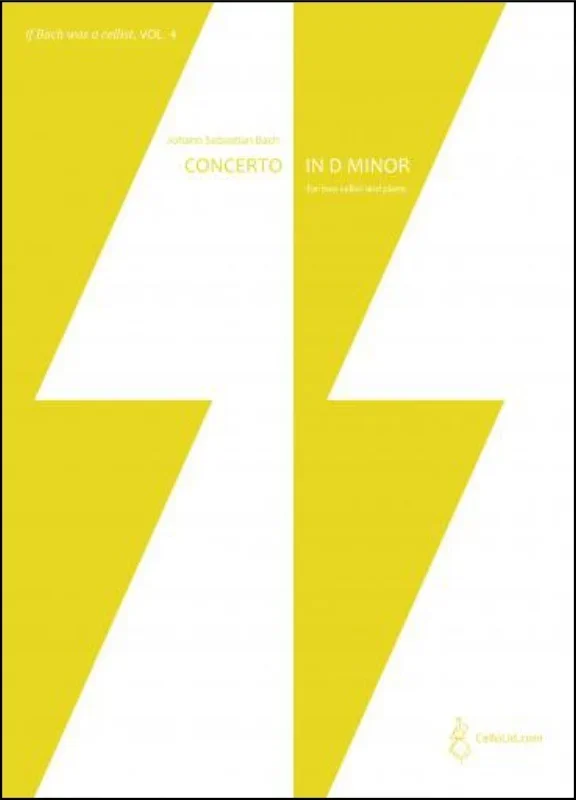 Bach – Concerto D Minor Bwv1043 For Cello/Piano Softcover Book (Cello)