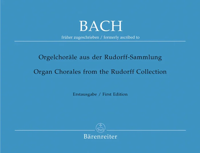 Bach: Chorales – Rudorff Collection