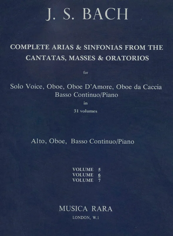 Bach: Complete Arias and Sinfonias – Volume 6 (BWV 79, 102, 114, 159)