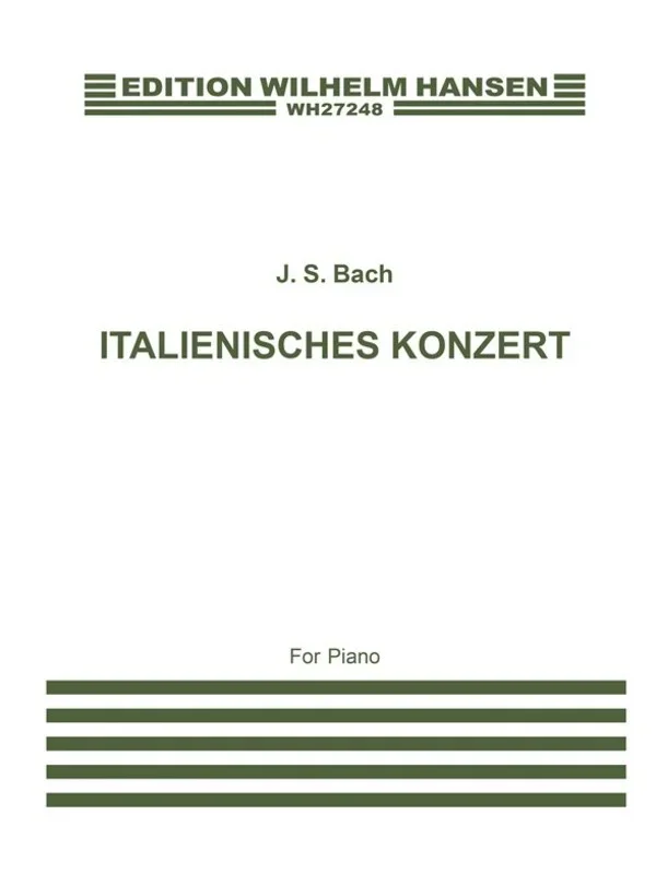 Bach Italian Concerto Piano