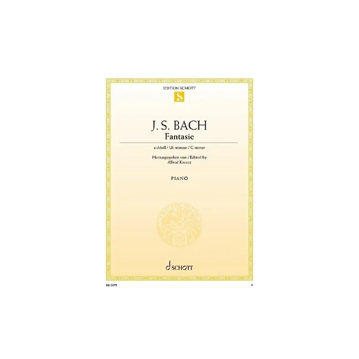Bach, J.S – Fantasy C minor BWV 906,1