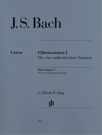 Bach J. S. : Sonatas Vol.1: No1-4: Flute & Piano (Henle)