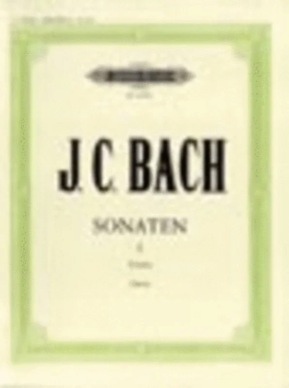 Bach Jc – Sonatas From Op 5 And Op 17 Vol 1 (Softcover Book)