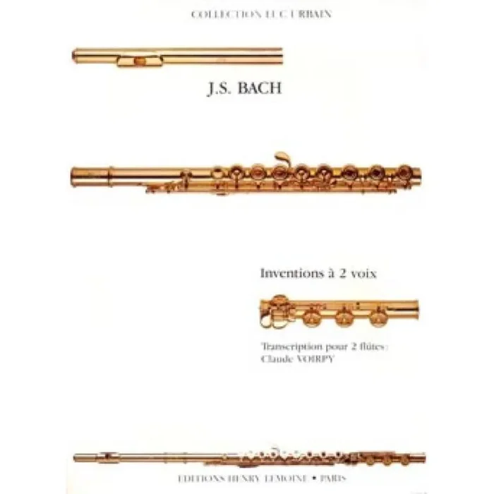 Bach, Johann Sebastian – Inventionen 2St. (Voirpy)