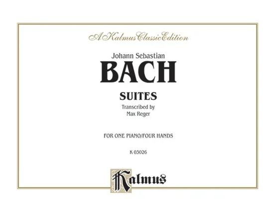 Bach Suites Piano Duet