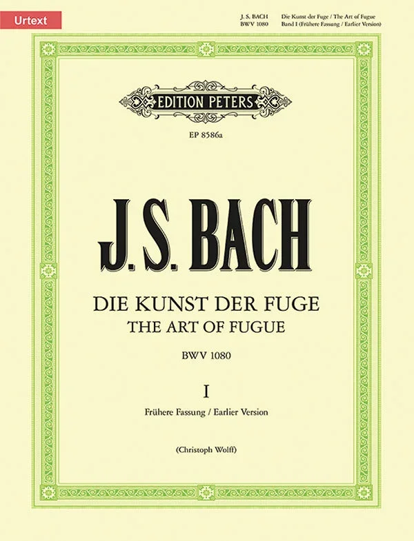Bach: The Art of Fugue, BWV 1080 – Earlier Version