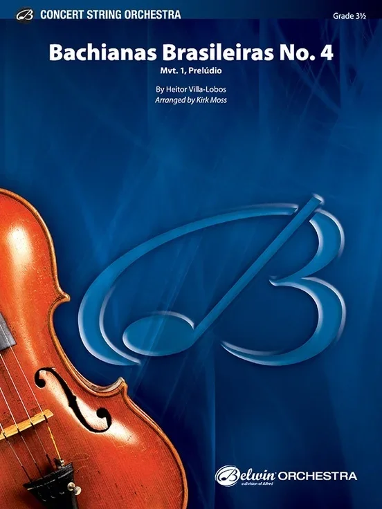 Bachianas Brasileiras No 4 String Orchestra Gr 3.5