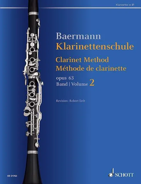 Baermann: Clarinet Method, Op. 63 – Volume 2 (Preparatory Studies)