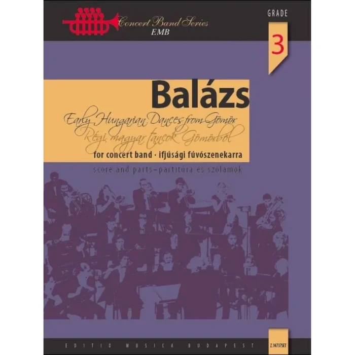Balázs, Árpád – Early Hungarian Dances (cband sc/pts)