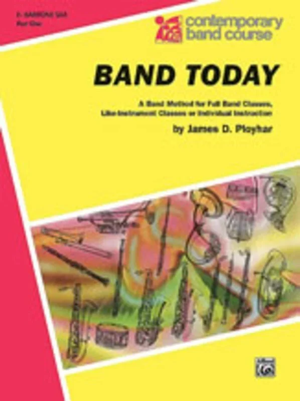 Band Today Tenor Saxophone B Flat Pt 1 Book
