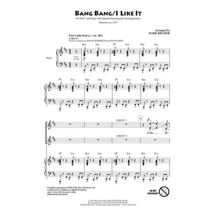 Bang Bang/I Like It