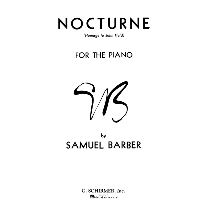 Barber, Samuel – Nocturne Op. 33 – Homage to John Fields