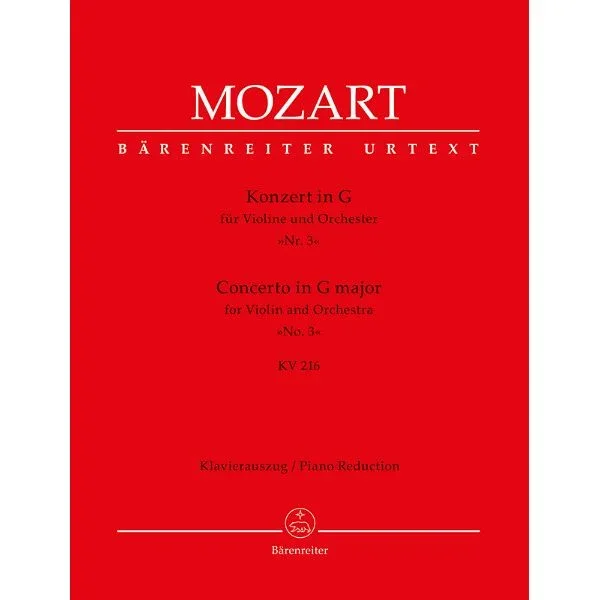 Bärenreiter Mozart Violinkonzert Nr. 3