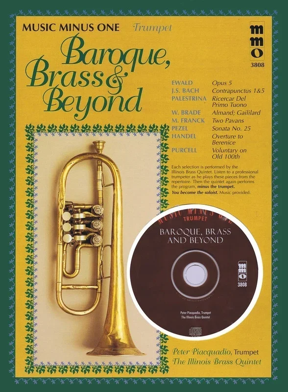 Baroque Brass and Beyond Brass Trumpet Book/CD (Softcover Book/CD)