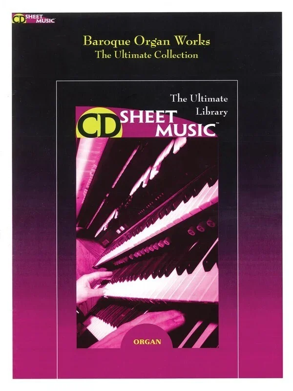 Baroque Organ Works Ultimate Collection CDr Shee (CD-Rom Only)