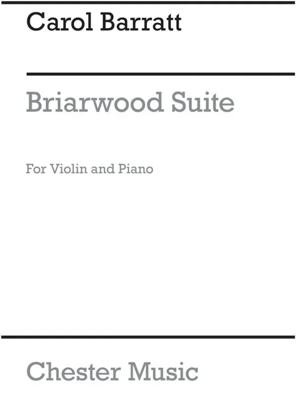 Barratt Briarwood Suite Violin/Piano(Arc) (Softcover Book)