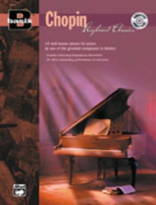 Basix Chopin Keyboard Classics Book/CD Book